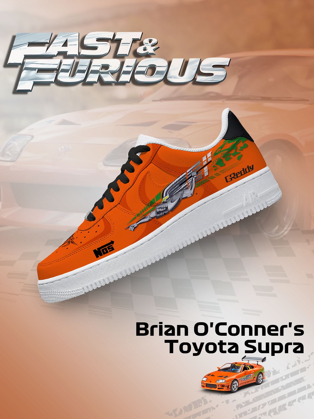 Roman Pearce's Spyder V.1 High-top Custom Sneakers