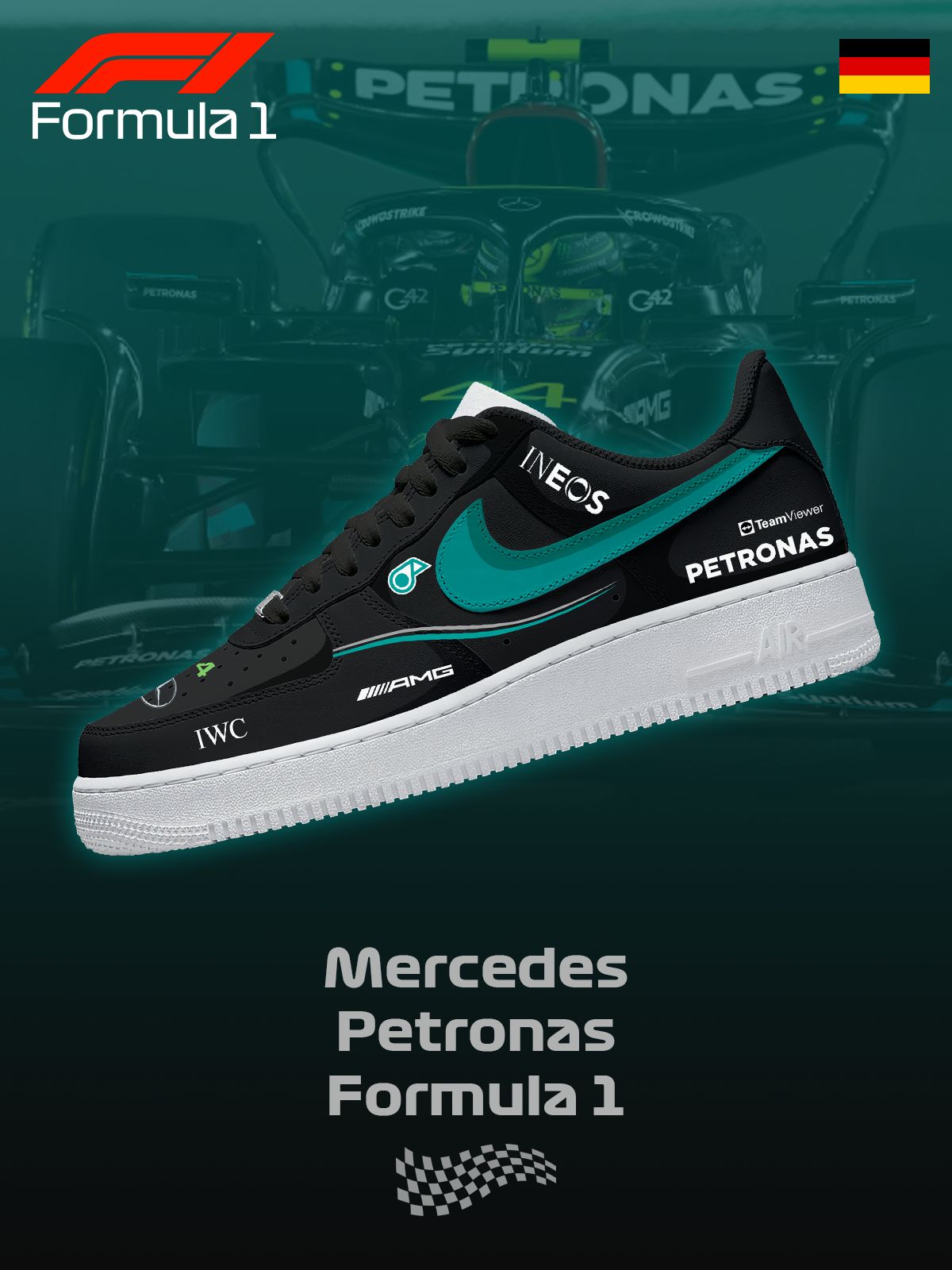 Personalized MAP F.1 Shoes