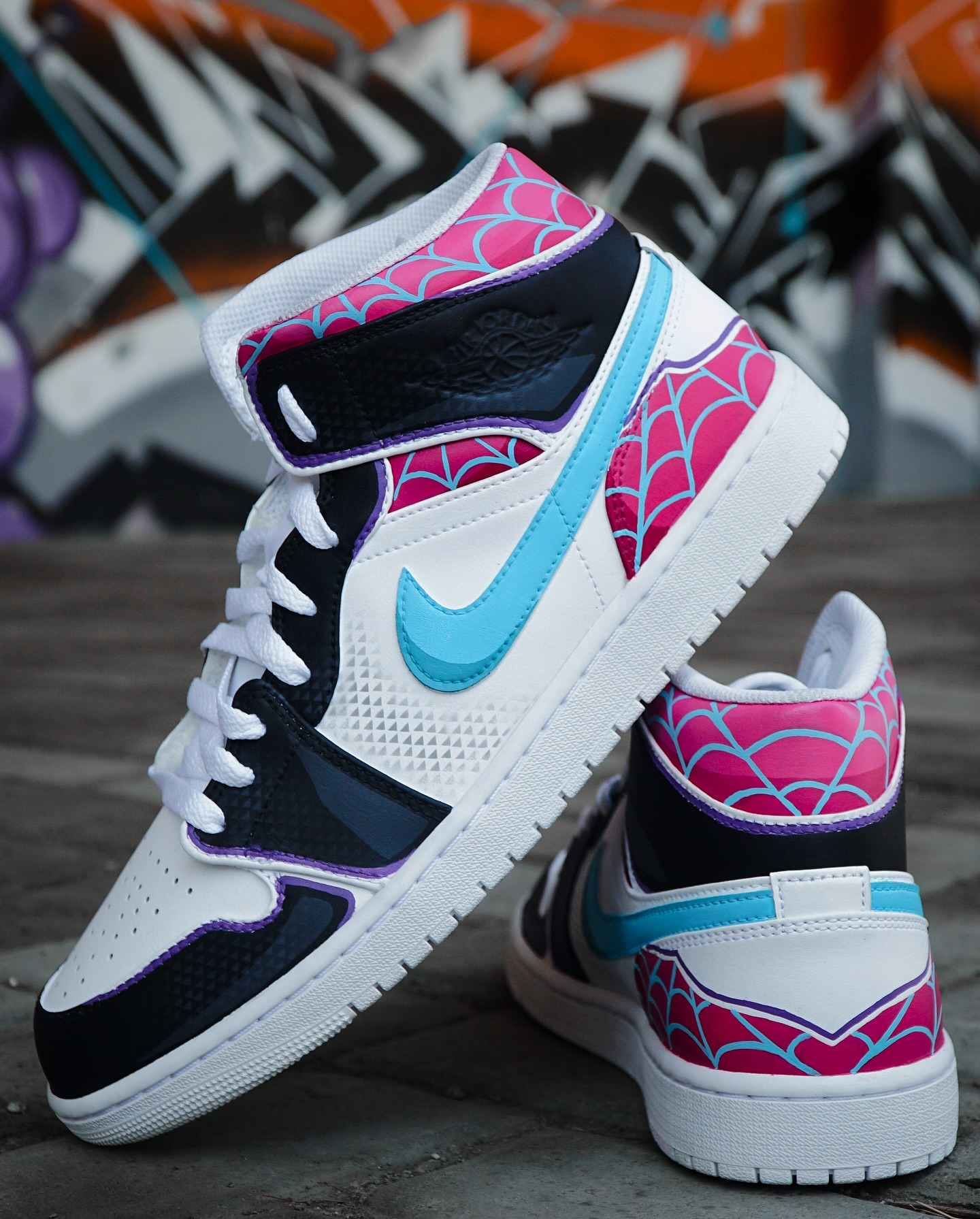 Gwen Stacy V.1 High-top Custom Sneakers