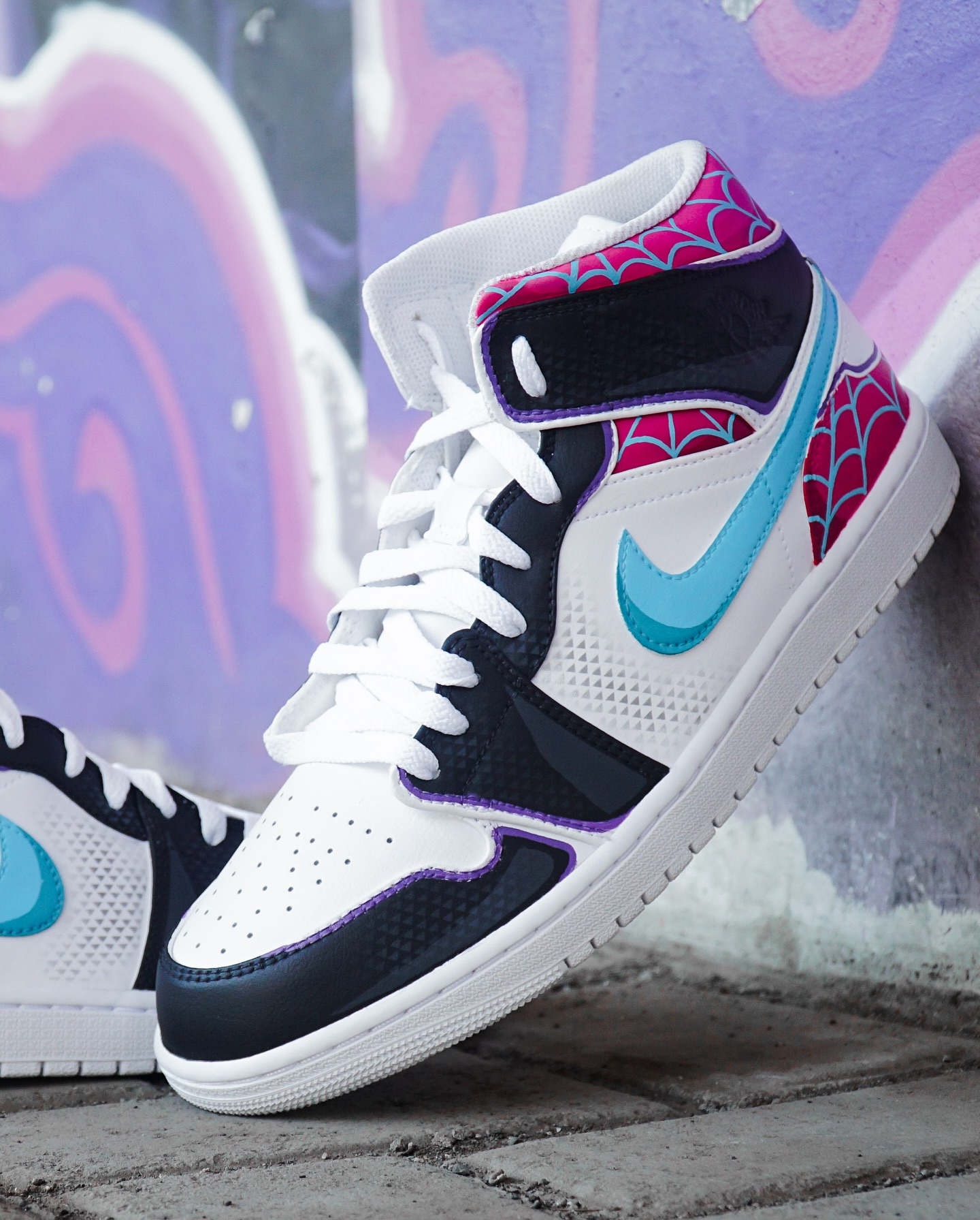Gwen Stacy V.1 High-top Custom Sneakers