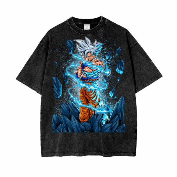 Goku Dragonball Super Oversize Snow Washed T-Shirt