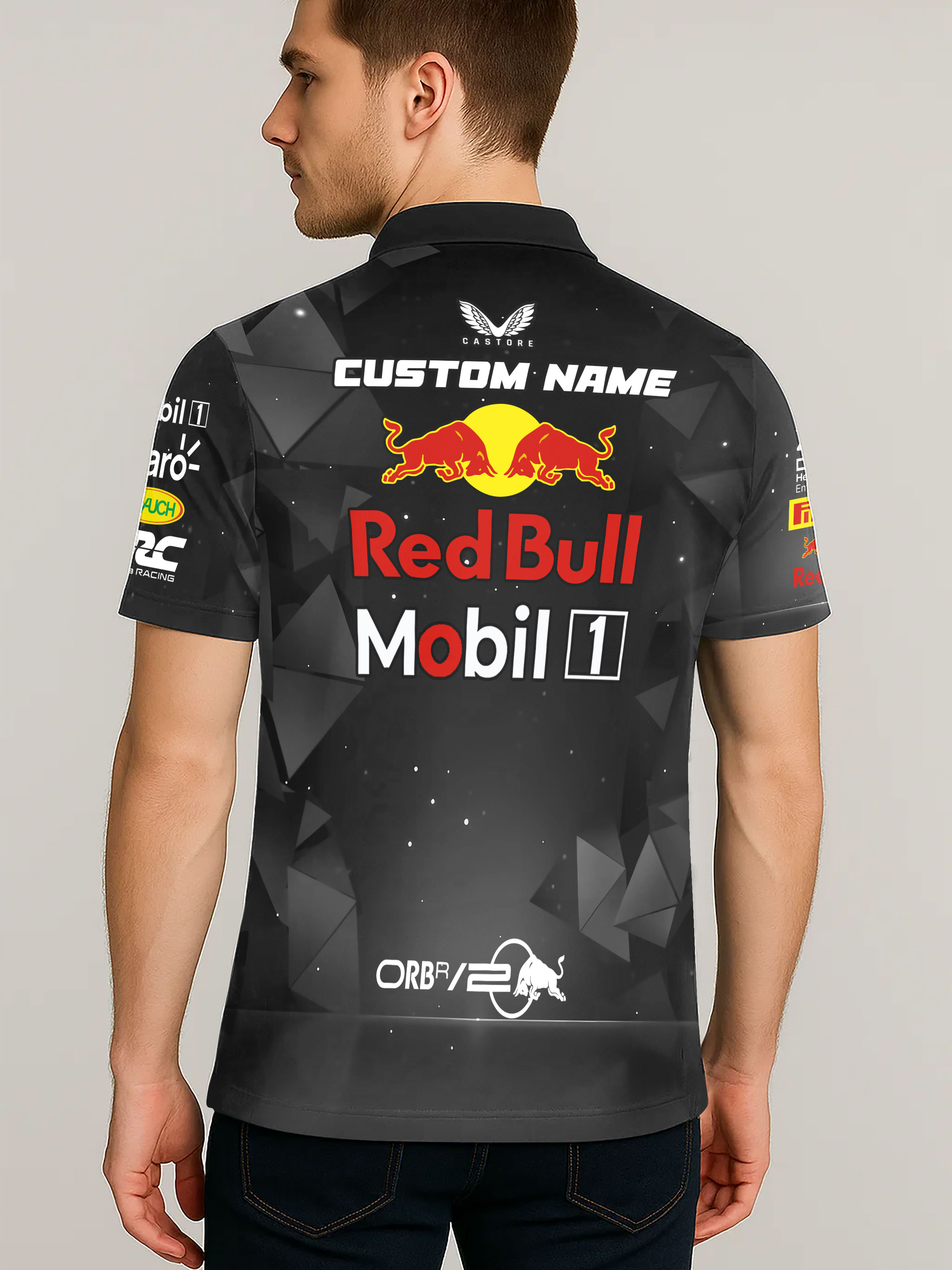 Red Bull Polo Shirt for Fans of Formula 1 and Racing